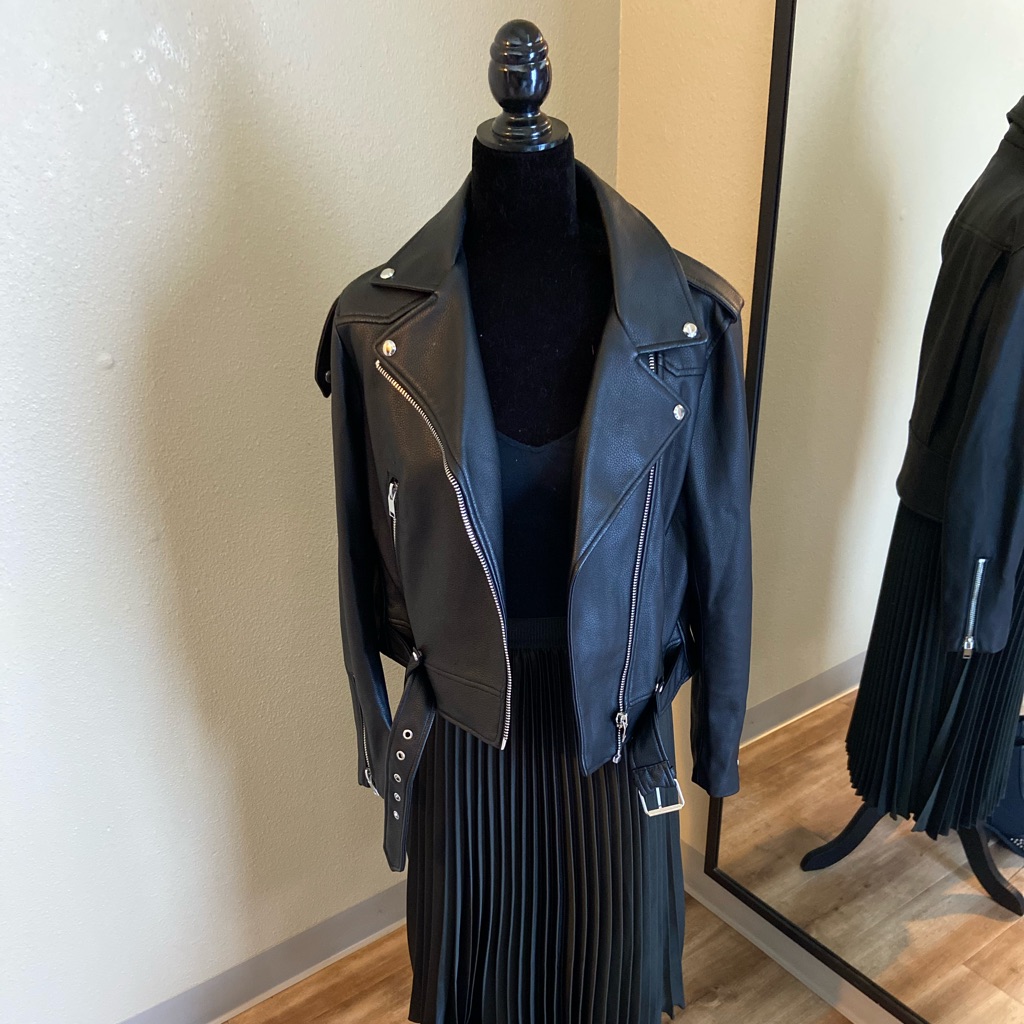 Basic Zara Leather Jacket